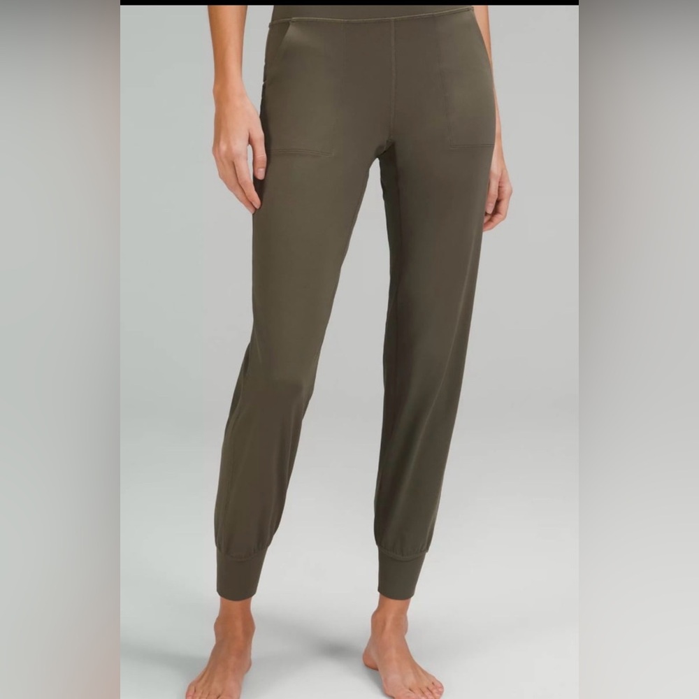 Lululemon Align Olive Green Jogger Pants 28”